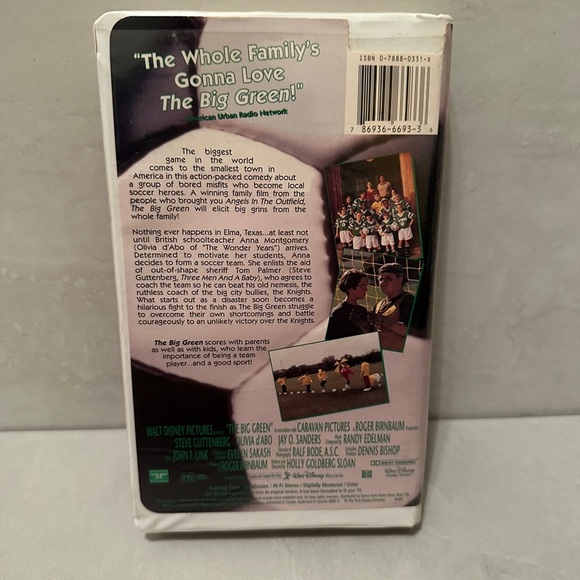 The Big Green (VHS, 1996) Preowned - Picture 2 of 3